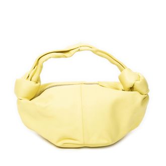 Bottega Veneta Pre-owned Womens Mini Double Knot Bag Shoulder Bag - Yellow - One Size