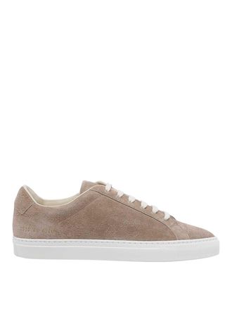 Common Projects Beige Suede Achilles Sport Sneakers