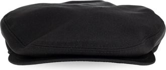 Dolce & Gabbana Wool Flat Cap - Heren - Hoeden - Zwart - 57 CM - Wol - Accessoires