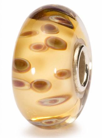 Trollbeads Womens Drifting Seeds Glass Bead Charm In Gold