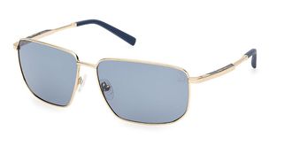 Timberland TB00010 Polarized 32D Mens Sunglasses Gold Size 61