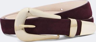 D&eacute;hanche D&eacute;hanche Colette suede belt