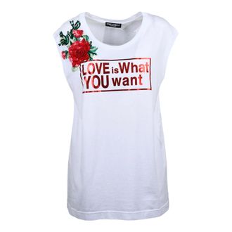 Dolce & Gabbana Donna, Top, Bianco, M, new