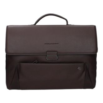 Piquadro Tassen, Heren, Bruin, ONE Size, Leer, Business- en laptoptas