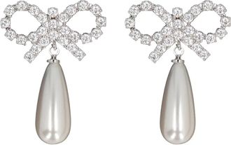 Self Portrait Earrings - Dames - Oorbellen - Grijs - ONE Size - Accessoires