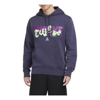 Nike Ja Club Fleece Hoodie Purple FZ1039-573