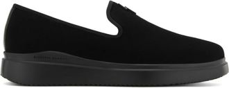 Giuseppe Zanotti Velluto Nero - Heren - Loafers - Zwart - 42 EU - Schoenen