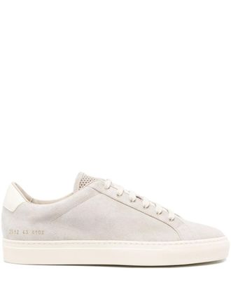 Common Projects Achilles suede sneakers - men - Rubber/Suede/Leather - 43 - Neutrals