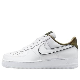 Nike (WMNS) Nike Air Force 1 07 Essential White Medium Olive IO4226-100