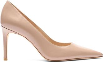 Stuart Weitzman Stuart Power 85 - Dames - Pumps - Bruin - 35 1/2 EU - Leer - Schoenen