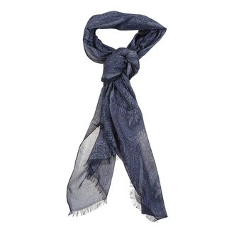 Etro Sciarpa Paisley - - Accessories - Uomo - Blu - ONE SIZE