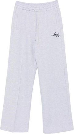 Msgm Pantalone - Dames - Sweatpants - Grijs - XS - Katoen - Broeken