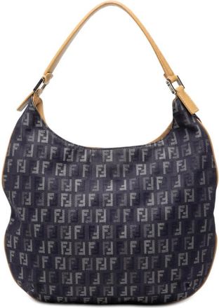 Fendi Pre-owned Fendi Zucchino Denim Hobo Bag Ladies IHCXWU3JCVH14NFH