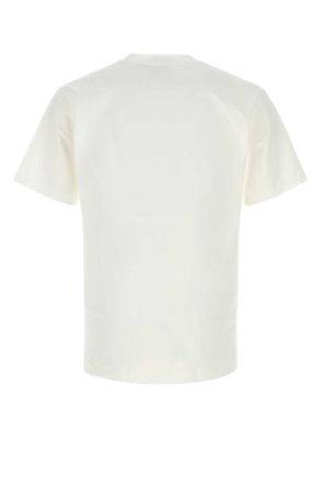A Bathing Ape 001tem301013m Whxgr Whitexgreen Exterior: Cotton T-Shirt T-shirts And Polos