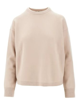 Max Mara ribbed long-sleeve sweater - Neutrals