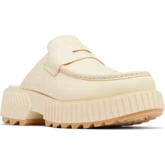 Sorel Ona Ave Penny Loafer Mule in Honey White/Sea Salt at Nordstrom Rack, Size 10.5