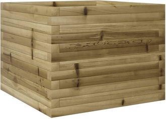 vidaXL Garden Planter 60x60x45.5 cm Impregnated Wood Pine Vidaxl