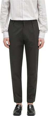 Paul Smith Kostuumbroek - Heren - Nette broeken - Groen - W36 - Polyester - Broeken
