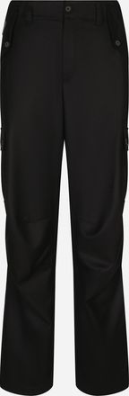 Dolce & Gabbana Flannel Cargo Pants - Man Pants And Shorts Black 46