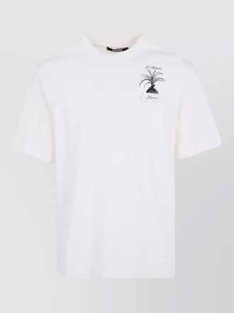 Jacquemus palm graphic crew neck short sleeve shirt
