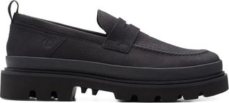 Clarks Badell Step loafers - men - Calf Leather/Rubber/Calf Leather - 11 - Black