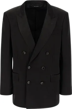 Tom Ford Black Double Breasted Blazer