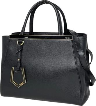 Fendi Pre-owned Handbags, female, Black, Size: ONE SIZE Pre-owned Vintage Shoulder Bag