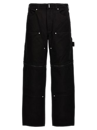 Givenchy Mens Zip Off Carpenter Jeans