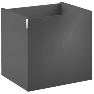 Emco Evo 400 Mueble Bajo Lavabo, Negro, Adecuado Para 9577114 - Emco