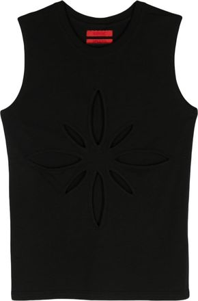 Kusikohc Origami vest - men - Cotton - M - Black