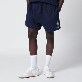 Polo Ralph Lauren Blue cotton shorts with graphic logo
