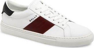 Bally Hedey Sneaker in White/Black/Bordeaux at Nordstrom Rack, Size 12