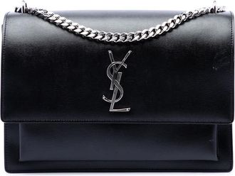 Saint Laurent Pre-owned Saint Laurent Large Calfskin Monogram Sunset Crossbody Ladies MFA62N6TT56FNVZK