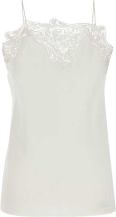 Ferragamo White crepe top