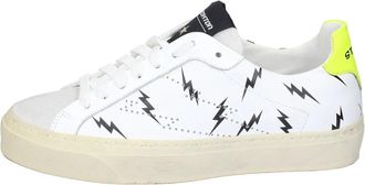 Stokton Leren Dames Sneakers - Dames - Sneakers - Wit - 37 EU - Schoenen