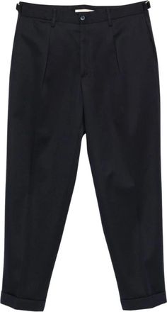 BRIGLIA 1949 Kostuumbroek - Heren - Nette broeken - Blauw - M - Wol - Broeken