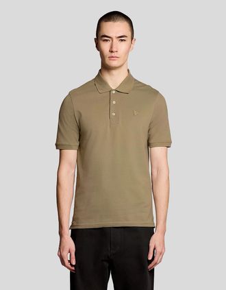 Lyle & Scott Lyle And Scott Mens Superfine Cotton Polo Shirt - Tan - Size: 44