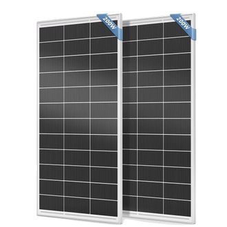 OEM Panel Solar De Silicio Monocristalino De Alta Eficiencia, 400 W (200 W X 2)