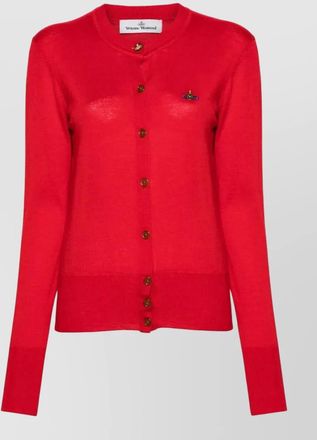 Vivienne Westwood silk wool fine-knit cardigan