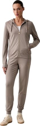 Emporio Armani Trainingsset - Dames - Trainingspakken - Bruin - XS - Polyester - Fitness