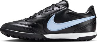Nike Mens Tiempo Ligera Pro Turf Low-Top Soccer Shoes in Black | IB4477-040