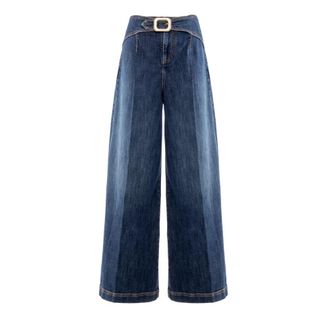 Nenette Wide Jeans, female, Blue, Size: W29 Wide Jeans