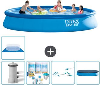 Intex Piscina Easy Set Redonda - 457x84 Cm - 8-piezas S21160