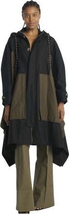 Colville Twee-Tone Katoenen Jas - Dames - Parka Jassen - Veelkleurig - M - Katoen - Jassen