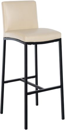 Clp Taburete De Bar Freeport Crema Simil Cuero