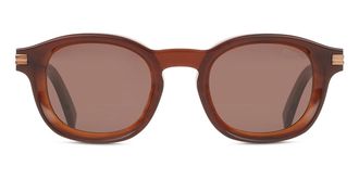 Ermenegildo Zegna EZ0229 50E Mens Sunglasses Brown Size 47