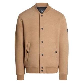 AlphaTauri Bomber Jackets, male, Brown, L, Brown Jackets for Men