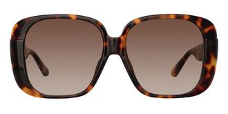 Linda Farrow MIMA LFL1401 C2 Womens Sunglasses Tortoiseshell Size 59