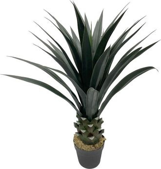 Mobili Rebecca Mobili Rebecca - Pianta artificiale Yucca Rebecca Mobili Sunko 90x30x30 Polietilene Polietilene Verde Marrone