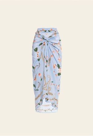 Agua Bendita Lavanda Navegante Pareo Midi in Blue at Nordstrom